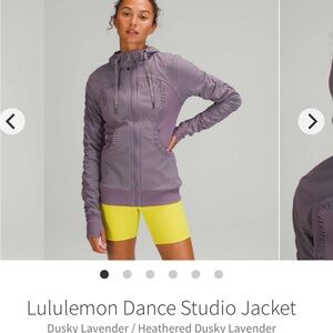 NWT Lululemon Dance Studio Jacket